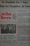 Lucha Obrera N.º49 (año VI)