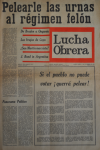 Lucha Obrera N.º15 (año II- segunda época)