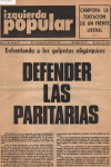 Izquierda Popular N.º61 (año IV)