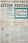 Lucha Obrera N.º19 (año II- segunda época)